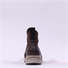 Rieker Front Zip Wedge Ankle Boot - Brown Leopard Combi